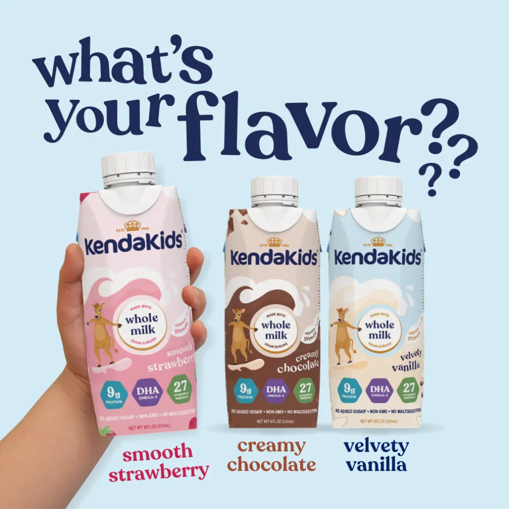 Batido nutricional completo KendaKids - Vainilla Aterciopelada