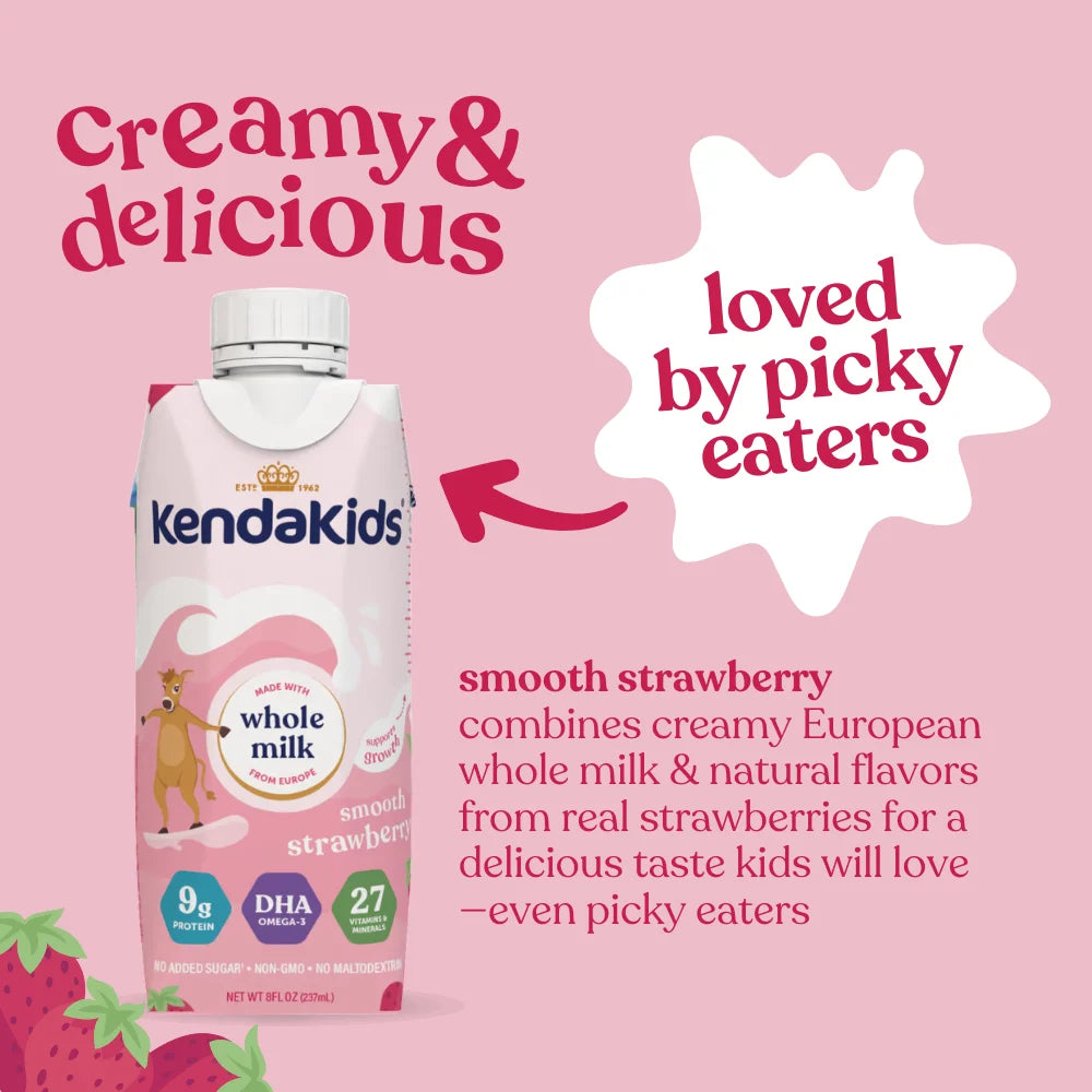 KendaKids Batido Nutricional Completo - Fresa Suave
