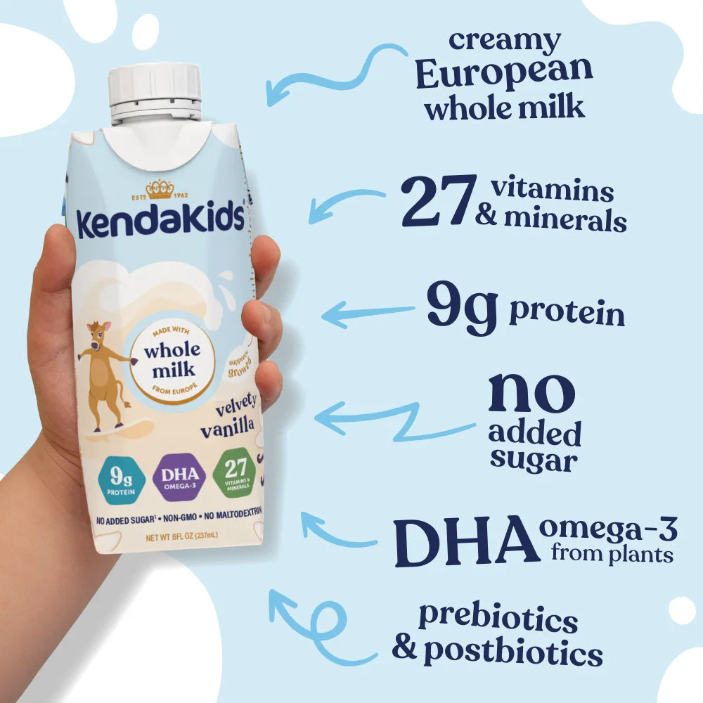 Batido nutricional completo KendaKids - Vainilla Aterciopelada