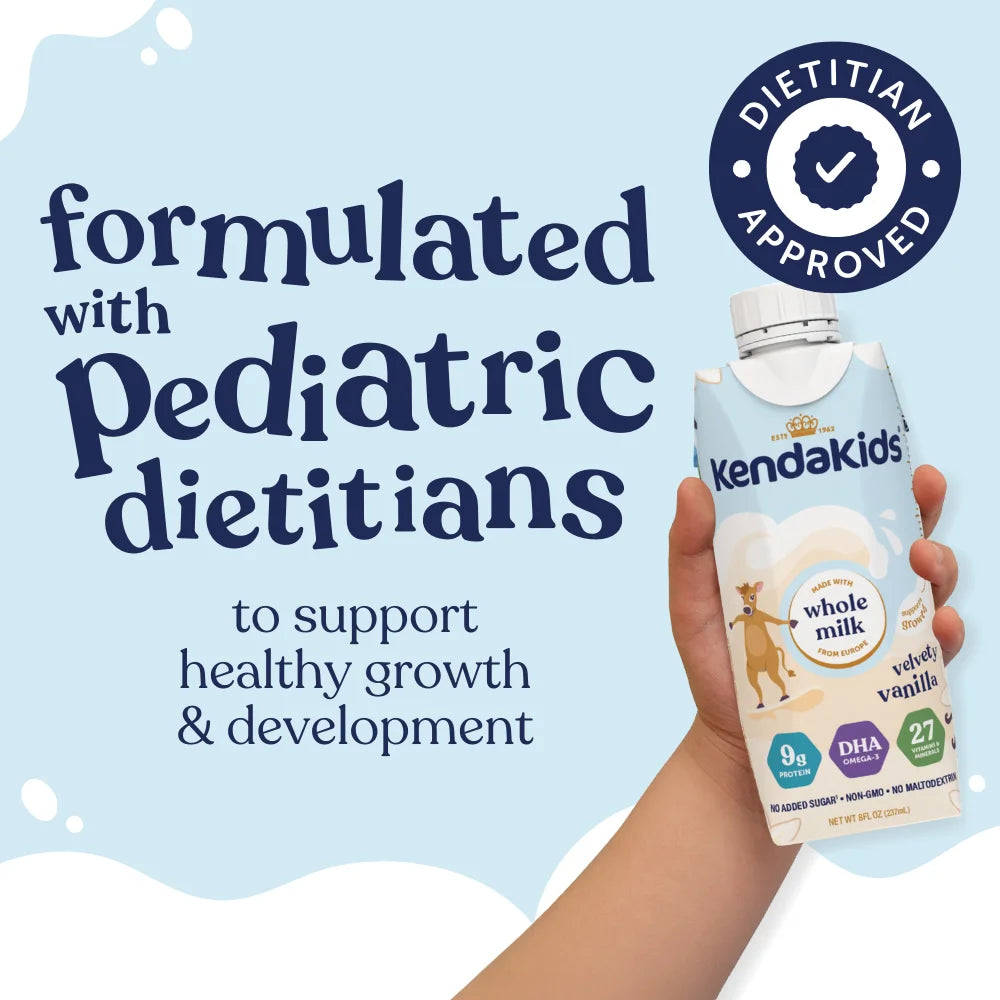 Batido nutricional completo KendaKids - Vainilla Aterciopelada